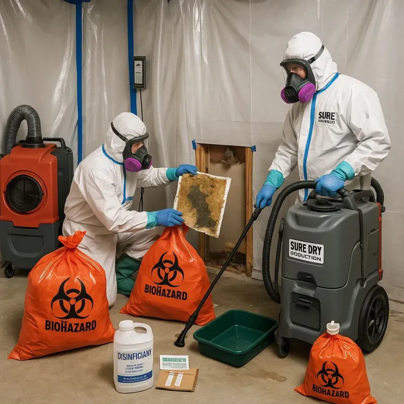 Contaminated Water Handling Protocols process in Wayne County, GA