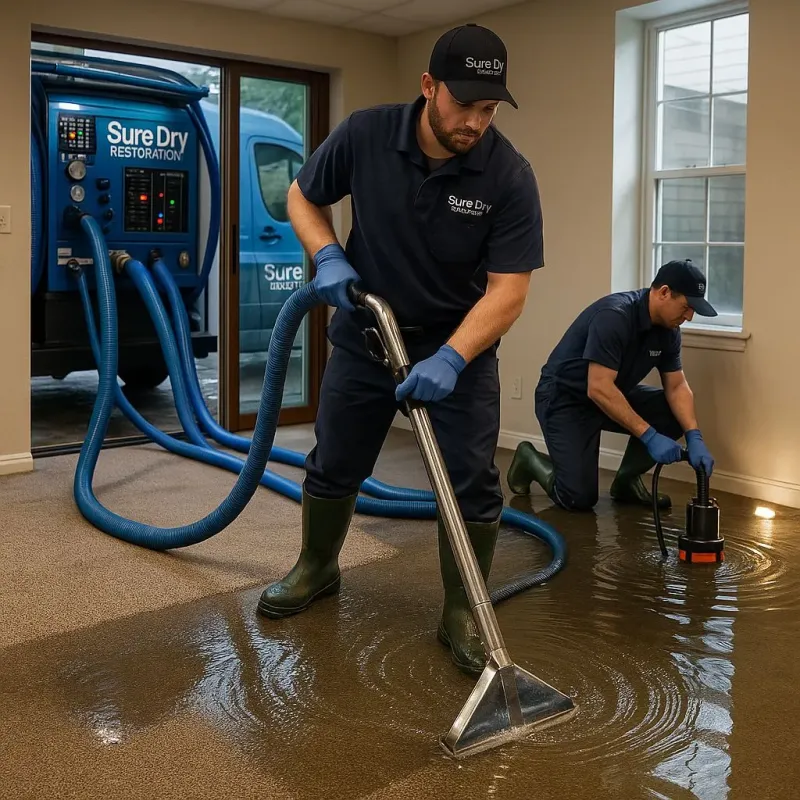 Water Extraction and Removal process in Wayne County, GA